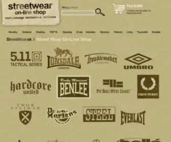 Hof.sk(Online obchod so športovým značkovým oblečením (HOF)) Screenshot