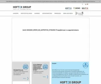 Hoftexgroup.com(HOFTEXGROUP AG) Screenshot