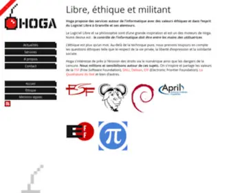 Hoga.fr(Accueil) Screenshot