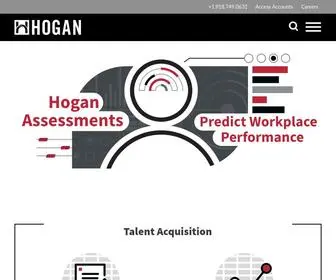 Hoganassessments.com(Hogan Assessments) Screenshot