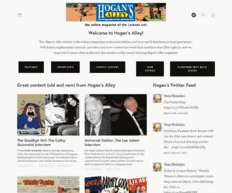 Hoganmag.com(Hogan's Alley) Screenshot