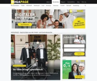 Hogapage.at(HOGAPAGE das Portal für die Hotel) Screenshot