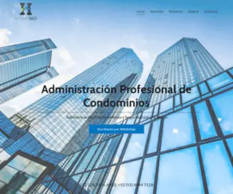 Hogar360.com(Administración de condominios en México) Screenshot