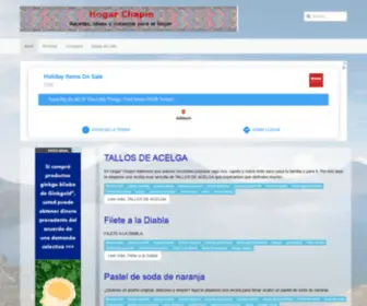 Hogarchapin.com(Hogar Chapín) Screenshot