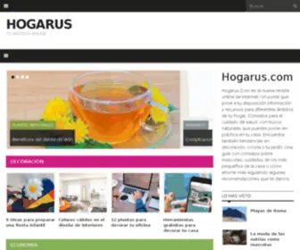 Hogarus.com(Tu revista online) Screenshot