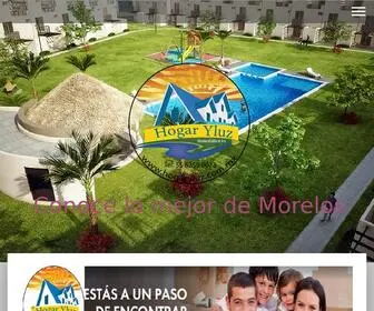 Hogaryluz.com.mx(CASAS EN MORELOS) Screenshot