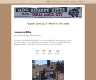 Hogaugustbites.com(Hog August Bites) Screenshot