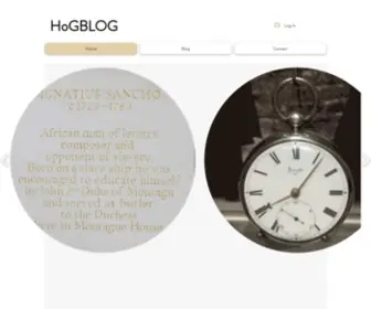 Hogblog.org(A History of Greenwich in 100 Objects (HoGblog)) Screenshot