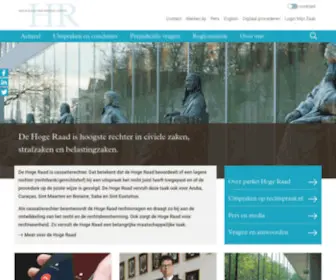 Hogeraad.nl(Hoge raad) Screenshot