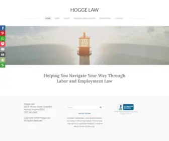 Hoggelaw.com(Hogge Law) Screenshot