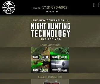 Hogmanoutdoors.com(Hog Lights and Equipment for Night Hunting) Screenshot