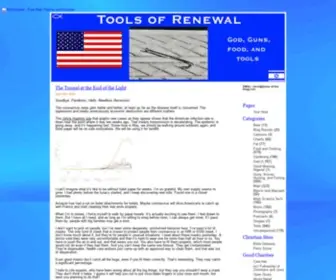 Hogonice.com(Tools of Renewal) Screenshot