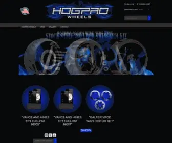 Hogpro.com(Chrome Harley Wheels) Screenshot