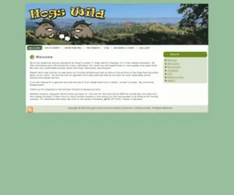 Hogswild.com(Hunt trophy wild pig or boar in Central California) Screenshot