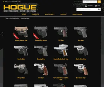 Hoguegrips.com(Handgun Grips) Screenshot