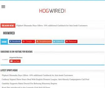 Hogwired.com(Review & Compare) Screenshot