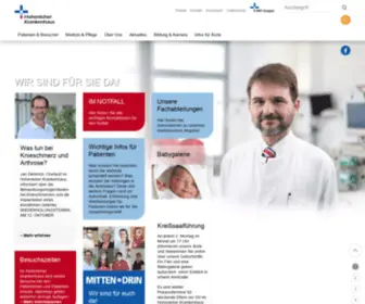 Hohenloher-Krankenhaus.net(Hohenloher Krankenhaus) Screenshot