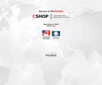 Hohnershop.com(Hohner C Shop) Screenshot