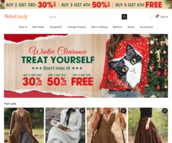 Hohocandy.com(Women Fashion Clothing Online) Screenshot