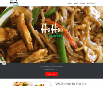 Hohogardenny.com(Ho Ho Garden Chinese Restaurant) Screenshot