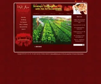 Hoian-Tourism.com(Hoi An Tourism brings the best of Hoi An to the world and) Screenshot