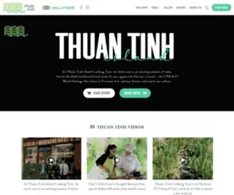 Hoiancookingtour.com(Official Thuan Tinh Island) Screenshot