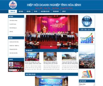 Hoidoanhnghiephoabinh.com(Trang Thông tin) Screenshot