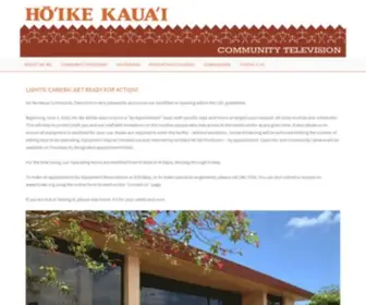 Hoike.org(Kauai Community Television) Screenshot