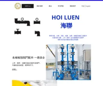 Hoiluenhardware.com(閥門喉管配件供應商) Screenshot