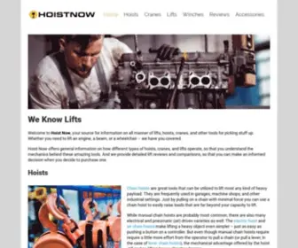 Hoistnow.com(Hoist Now) Screenshot