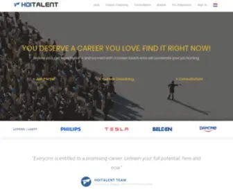 Hoitalent.com(The Largest Job Portal for International Talents in NL) Screenshot