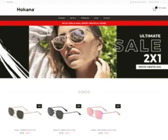 Hokanasunglasses.com(Hokana Sunglasses Web Oficial) Screenshot