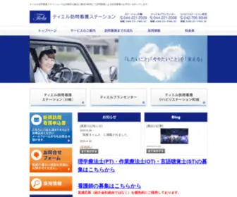 Hokanst.com(訪問看護) Screenshot