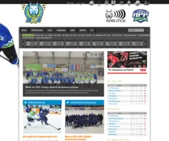 Hokej.si(Hokejska zveza Slovenije (HZS)) Screenshot