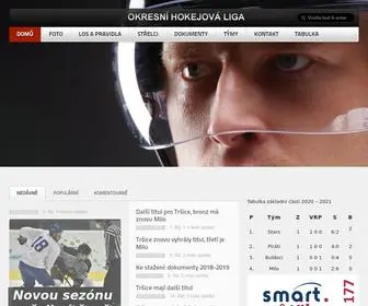 Hokejohl.cz(Okresní) Screenshot