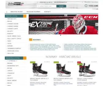 Hokejsport.cz(Hokejová výstroj) Screenshot