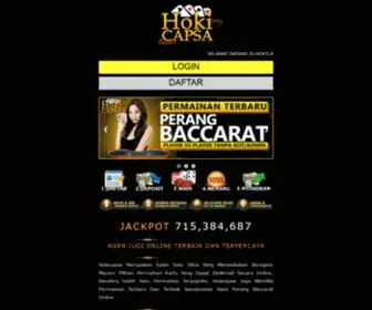 HokiqCapsa.com(Daftar Hokicapsa) Screenshot