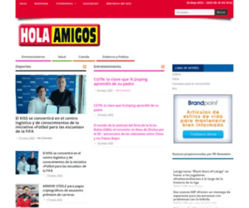 Hola-Amigos.net(Hola Amigos) Screenshot