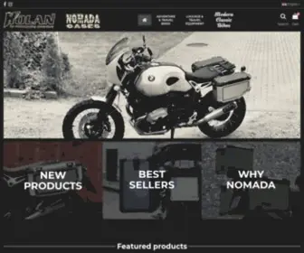 Holan.pl(Nomada Aluminum Motorcycle Panniers) Screenshot