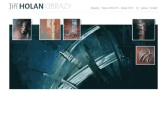 Holanart.cz(Jiří Holan) Screenshot