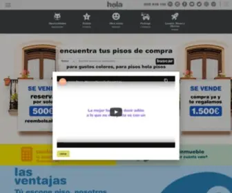 Holapisos.com(Hola Pisos) Screenshot