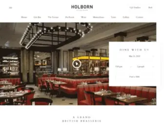 Holborndiningroom.com(Holborn Dining Room) Screenshot