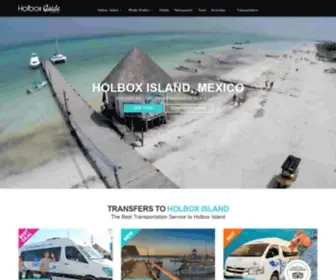 Holboxguide.com(Holbox Spring BreakMarch update Holbox Island Guide at your fingertips) Screenshot