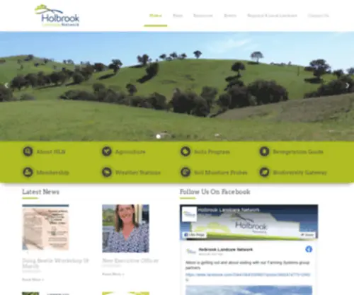 Holbrooklandcare.org.au(Holbrook Landcare Network) Screenshot