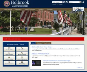 Holbrookma.gov(Holbrook MA) Screenshot