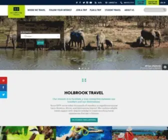 Holbrooktravel.com(Holbrook Travel) Screenshot