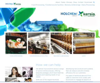 Holchem.co.uk(Leaders in Hygiene Technology) Screenshot