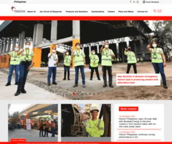 Holcim.com.ph(Holcim) Screenshot