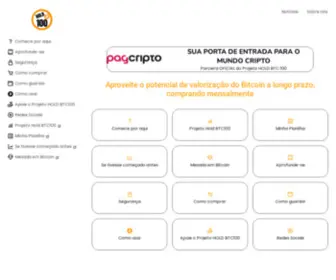 Holdbtc100.com.br(Página Inicial) Screenshot