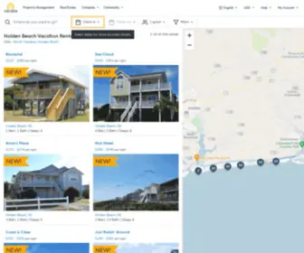 Holdenbeachproperties.com(Holdenbeachproperties) Screenshot